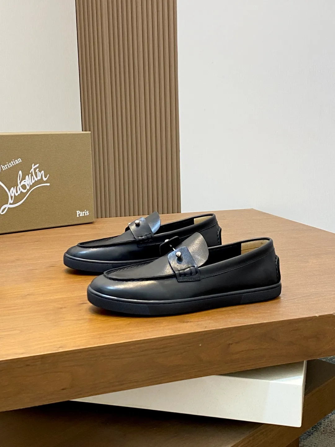 Men's shoes 💰740 christian louboutin (CL red sole shoes) exclusive hot model released 🎈🎈💪Movable latex feet👻Finished outsole line [Deyi] Global supply😝 [Top version]: original imported cowhide upper, top original leather lining, original molded TPU outsole, original 1:1 detail processing, original shoe last, large quantity available from stock, code number: 39-44 (38, 45 customized)